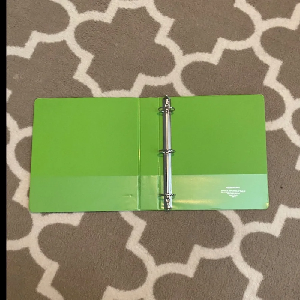 3 ring binder